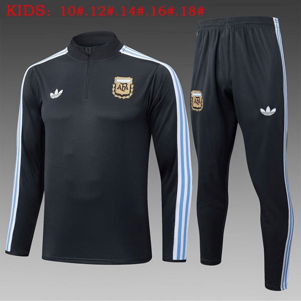 Ninos Sudadera De Training Argentina 2025/26 Gris 5